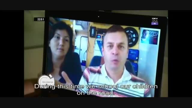Digi TV Romania about Roadschooling and our project - 1