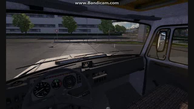 تست کامیون زیل 4421 برای بازی ETS2