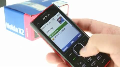 Nokia X2 user interface