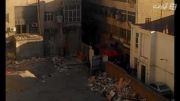 آتش سوزی در خیابان جمهوری تقاطع حافظ