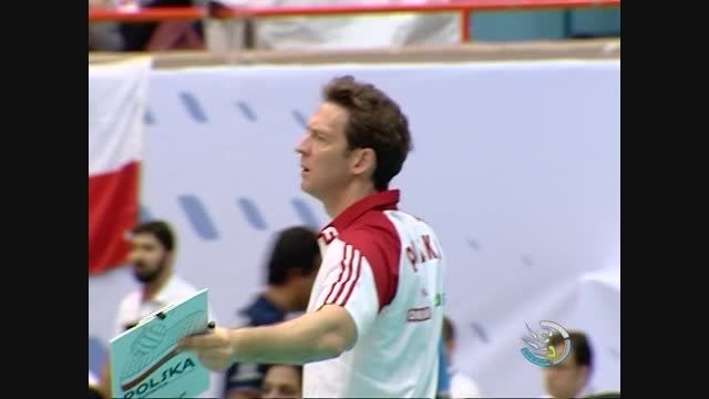 برد شیرین والیبال ایران مقابل لهستان قهرمان جهان