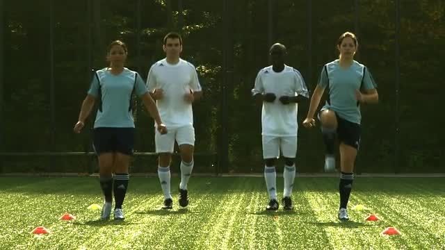 ویدیو آموزش گرم کردن  بدن در فوتبال- اصولی- بخش دو