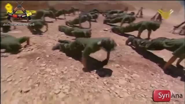 آموزش سنگین نیروهای حزب الله علیه داعش و تکفیریها-سوریه
