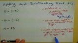 Adding and Subtracting Real Numbers