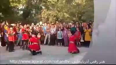 اجرای چهار گروه رقص آذربایجانی
