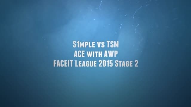 S1mple Vs TSM | Ace