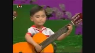 مهارت کودکان کره ای در گیتار