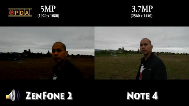 مقایسه ی کیفیت دوربین جلوی ZenFone 2 و Note 4