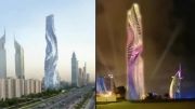ساختمان مدور Dubai and Moscow
