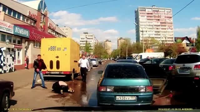 دعواهای خیابانی وحشتناک در روسیه...! HD
