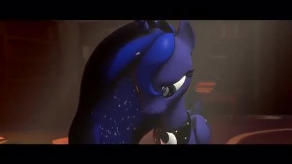 Princess Luna in confrontation - animation