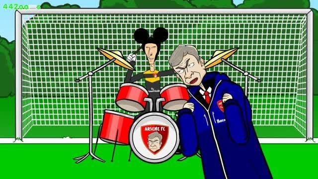 پیش نمایش جالب و طنز لیگ برتر انگلیس (کارتون)