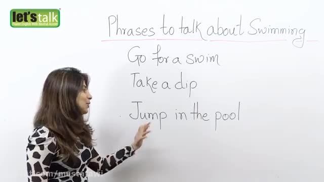 آموزش کلمات جدید زبان انگلیسی (شناکردن)