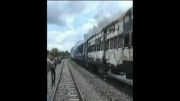 برخورد خونین قطار با مسافران ایستگاه در هند