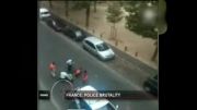 خشونت پلیس فرانسه