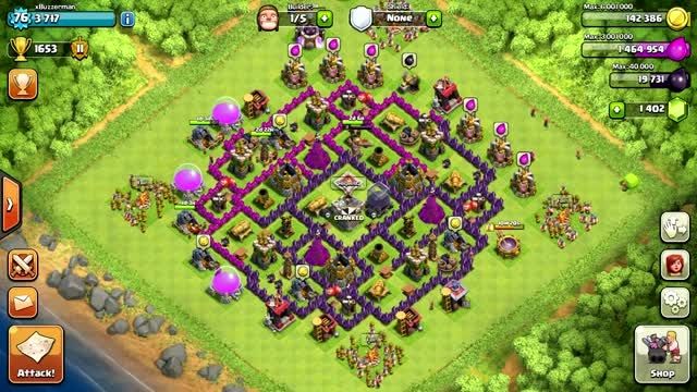 Clash of Clans 2014 Top 5 Epic TH7 Farming Bases