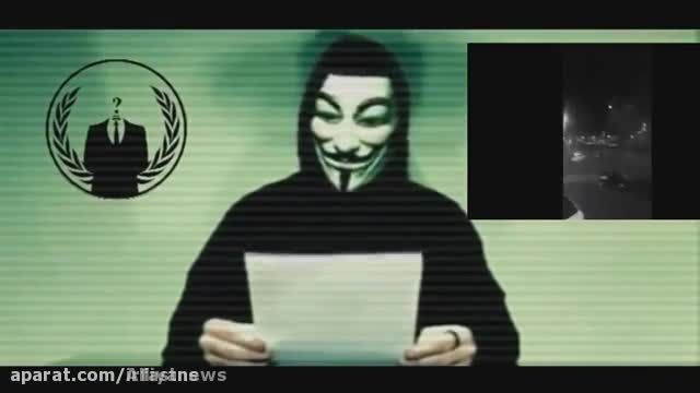 اعلان جنگ گروه هکر آنونیموس به داعش