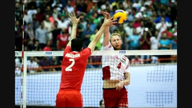 تصاویر بازی فوق العاده ایران لهستان