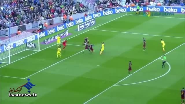 خلاصه بازی : بارسلونا 3 - 0 ویارئال