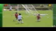 ویدیو یی جدید از پسر نخبه ی ایرانی در فوتبال