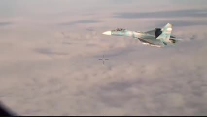 رهگیری هواپیمای P3 ناتو توسط فلنکر کاملا مسلح روسیه