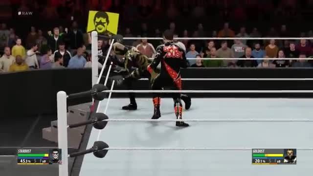 WWE2K16 STARDUST VS GOLDAST