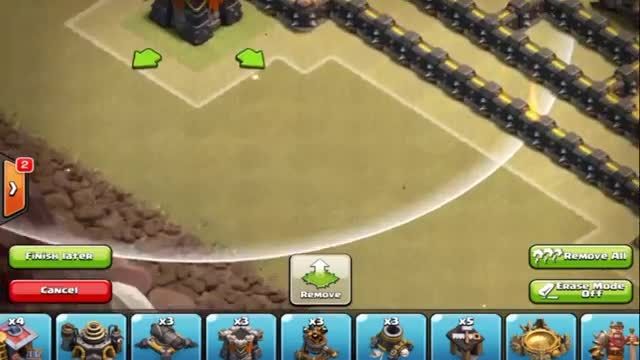 MAp War Clash Of Clans Th9
