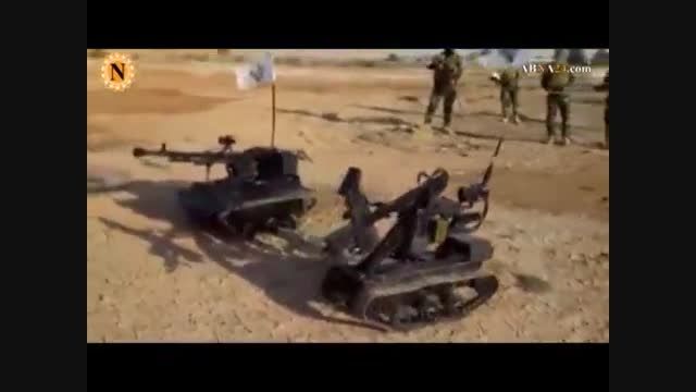ربات های نظامی سپاه, آماده نبرد با گروه تروریستی داعش