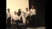اجرای سرود جمهوری اسلامی توسط کارآموزان رعد