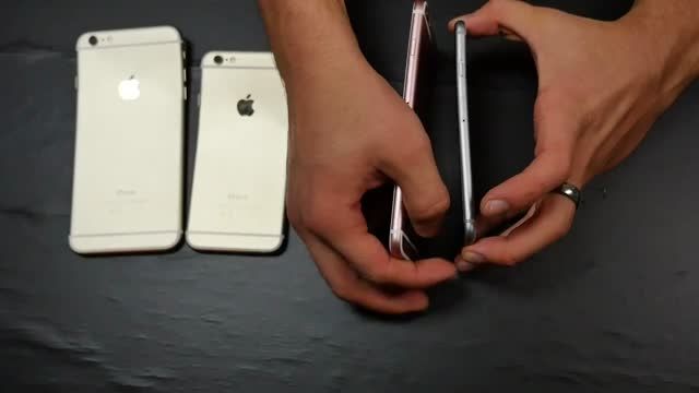 تست خم شدن iPhone 6s Plus