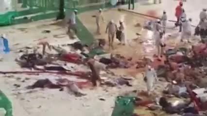 حادثه غم انگیز سقوط جرثقیل در مکه 94