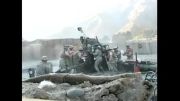 توپ سنگین Howitzer آمریکایی در افغانستان