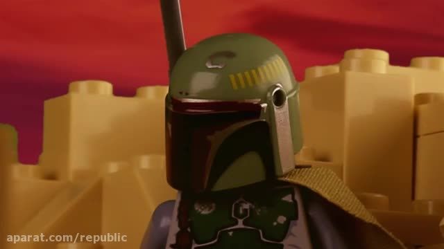 LEGO Star Wars: Boba Fett escapes the Sarlacc