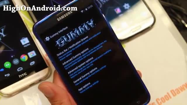 Gummy ROM for Galaxy Note 3!