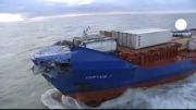تصادف مرگبار دو کشتی باربری در دریای شمال