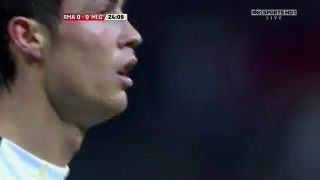 هایلایت بازی کامل کریستیانو رونالدو مقابل مالاگا(2010)