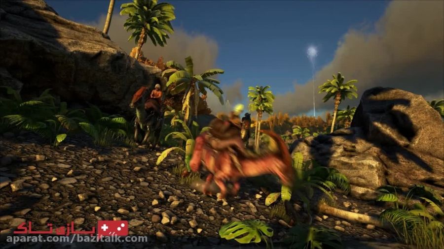 در بازی Ark یک شترمرغ کهن را شکار کنید !