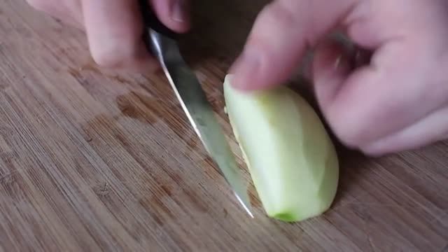 شکموها بشتابید- آموزش پای سیب لقمه ای