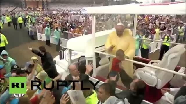 استقبال گسترده از پاپ در فیلیپین