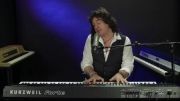 اجرای Bob Malone با پیانو استیجی Kurzweil Forte