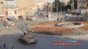رژه حرامزادگان داعش در شهر رقه سوریه