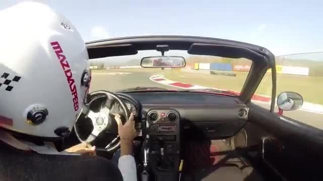 On Board - Mazda mx5 drifting
