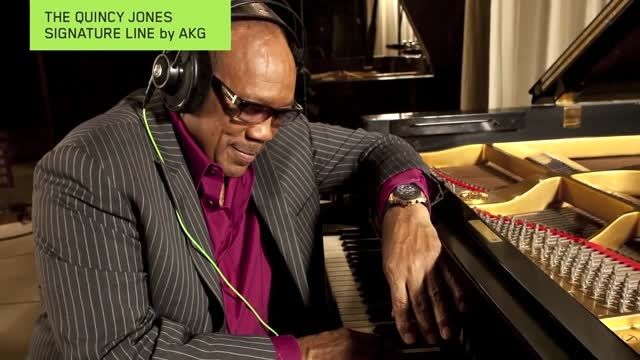 هدفون های AKG با امضای Quincy Jones