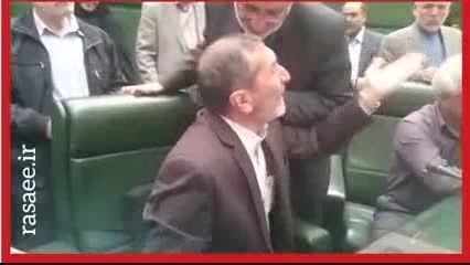 گریه زارعی، نماینده مجلس پس از تصویب برجام Saraneh.com