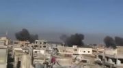 بمباران شدید تروریست ها در سوریه