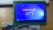 پروژه LCD گرفیکی T6963C با AVR