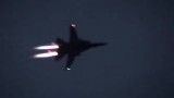 پرواز شبانه F-14 با افتر بورنر