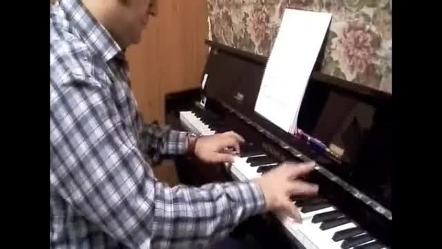 خودم تنها تنهادلم - پیانو ایرانی - آرش ماهر Arash Maher
