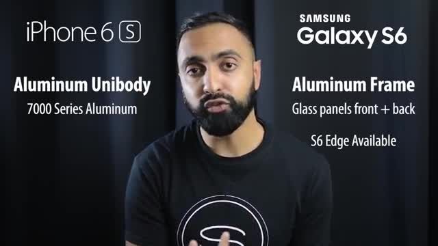 مقایسه iPhone 6s با Samsung Galaxy S6