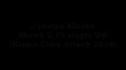 Skewb WR Single  2.19 - Jonatan Kolsko-  cubepress.ir